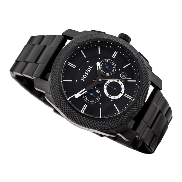 Fossil discount chronograph black