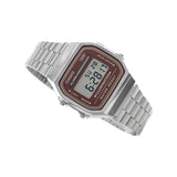 WW2869 Casio Vintage Illuminator Digital Chain Watch A168WA-5AYDF