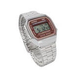 WW2869 Casio Vintage Illuminator Digital Chain Watch A168WA-5AYDF