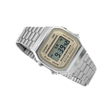 WW2870 Casio Vintage Illuminator Digital Chain Watch A168WA-8AYDF