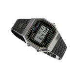 WW2872 Casio Vintage Illuminator Digital Chain Watch A168WEHB-1ADF