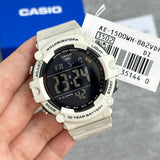 WW2217 Casio Youth Dual Time Digital Resin Belt Watch AE-1500WH-8B2VDF