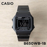 WW2927 Casio Vintage Digital Chain Watch B650WB-1BDF