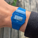 WW2923 Casio Pop Digital Resin Belt Watch F-91WB-2A1DF