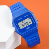 WW2923 Casio Pop Digital Resin Belt Watch F-91WB-2A1DF