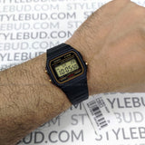 WW1405 Casio Vintage Digital Resin Belt Watch F-91WG-9QDF