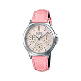 WW2583 Casio Enticer Multifunction Ladies Belt Watch LTP-V300L-4AUDF