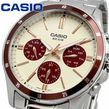 WW2932 Casio Enticer Multifunction Chain Watch MTP-1374D-5A2VDF