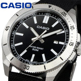 WW2624 Casio Standard Date Cloth Belt Watch MTP-B155C-1EVDF