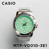 WW2863 Casio Enticer Date Chain Watch MTP-VD01D-3E1VUDF