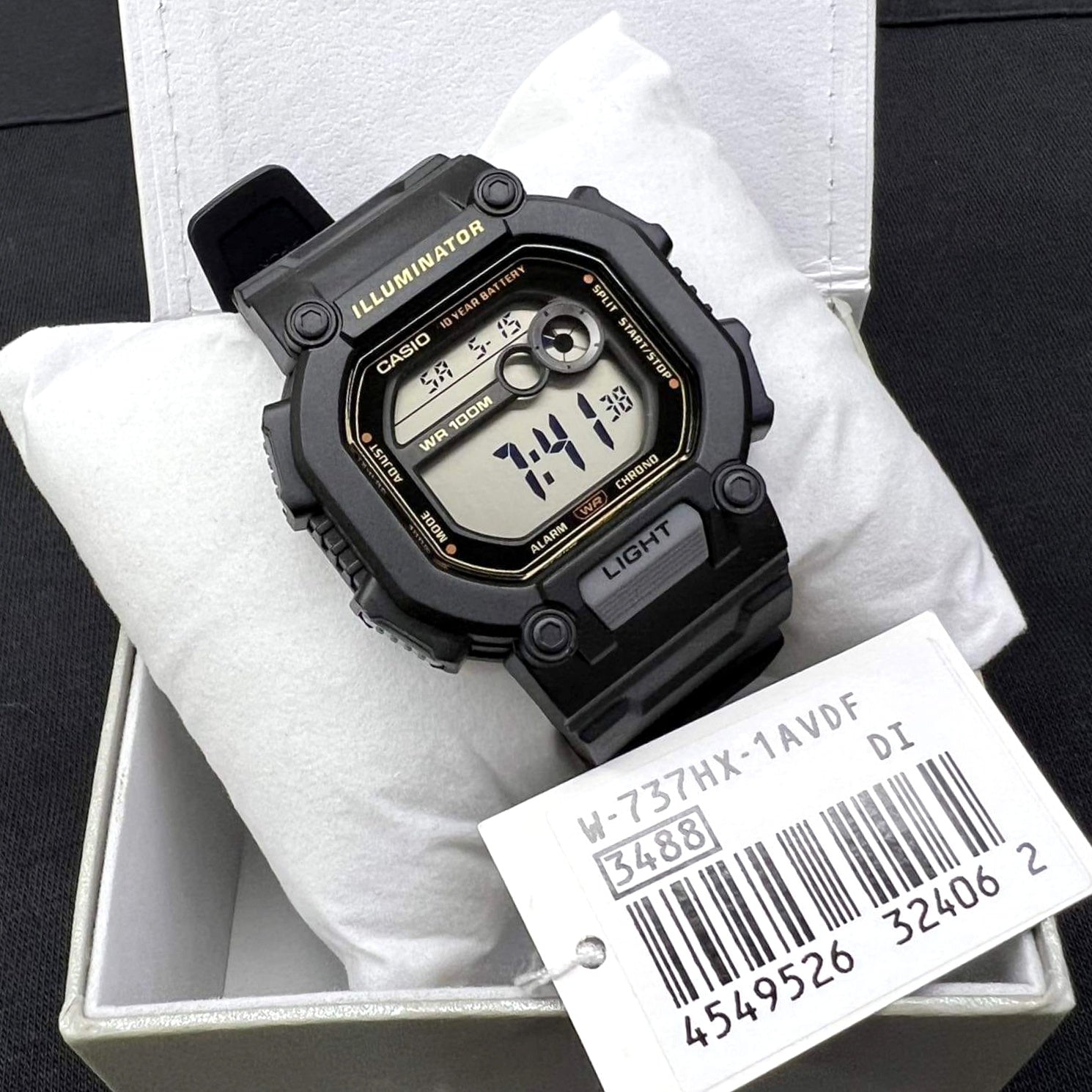 Casio W-737HX-1AVDF Watch