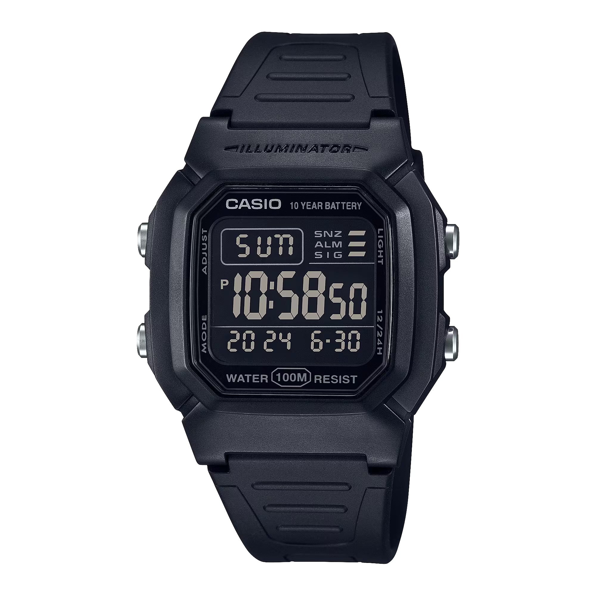 Casio W-800H-1BVDF Watch