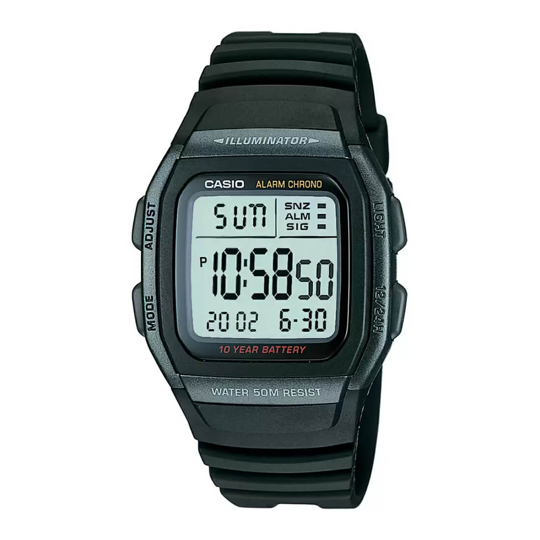 Casio W-96H-1BVDF Watch