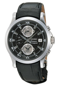 WW0875 Seiko Premier Chronograph Chain Watch SNA587P1