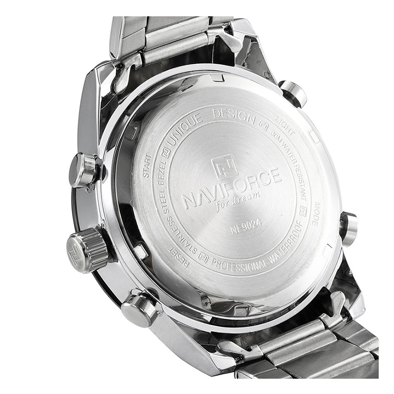 WW0583 Naviforce Dual Time Chain Watch
